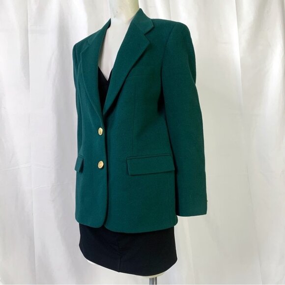 PIETRAFESA GREEN BLAZER  CAMEL HAIR BLAZER SINGLE BREAST UNION MADE IN USA 4 - Picture 5 of 14